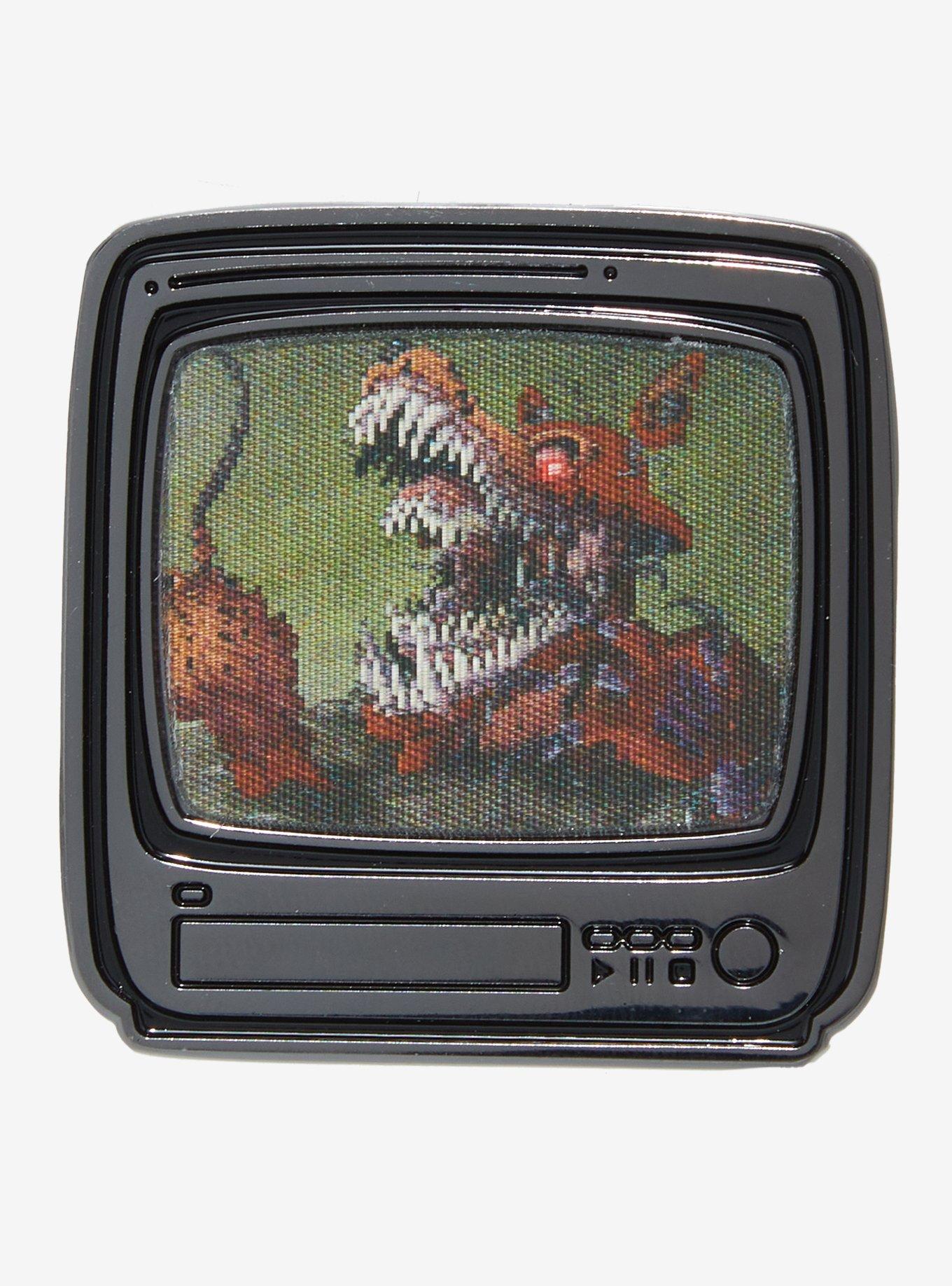 Five Nights At Freddy's: Security Breach T.V. Lenticular Enamel Pin, , hi-res