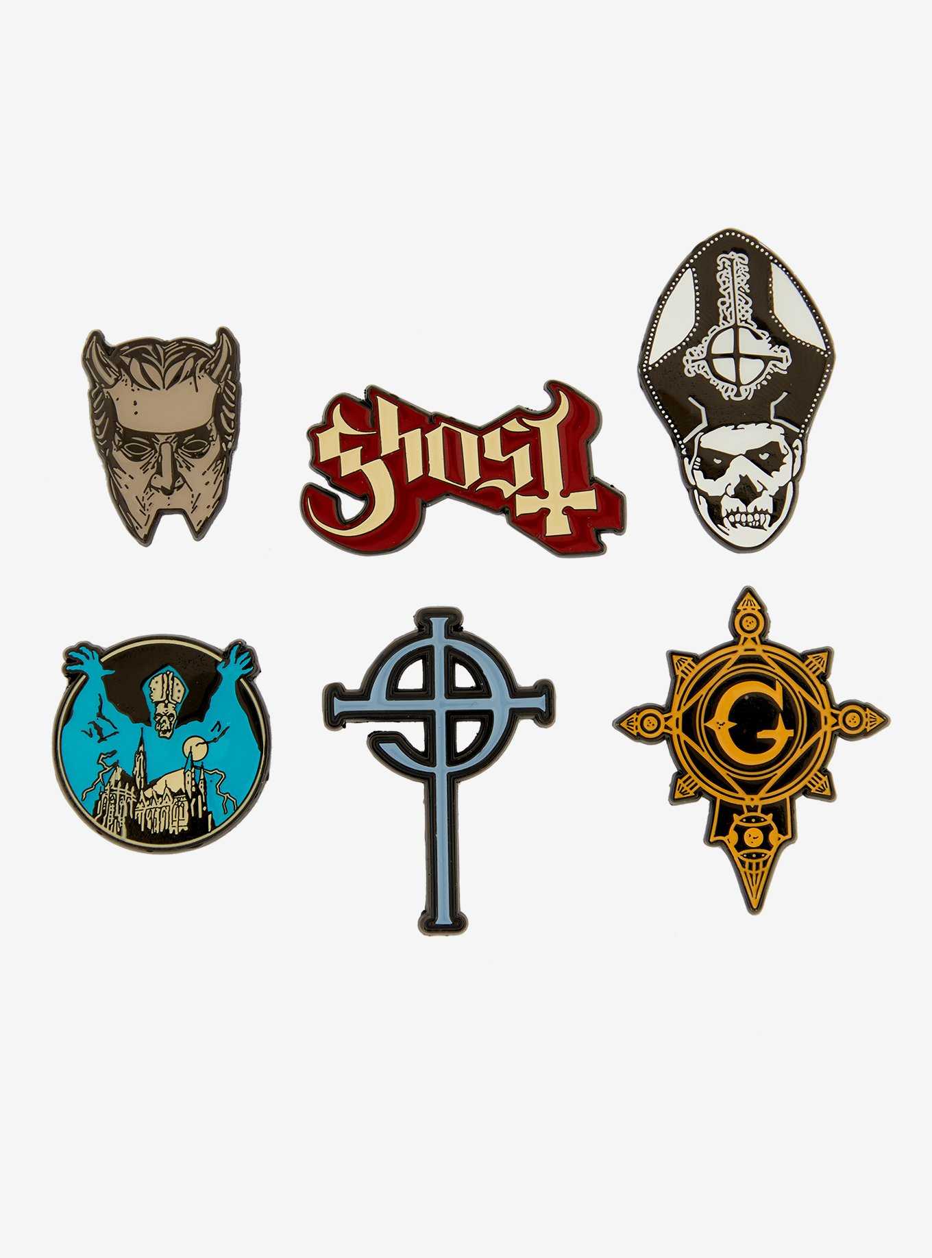 Ghost Icons Blind Box Enamel Pin, , hi-res