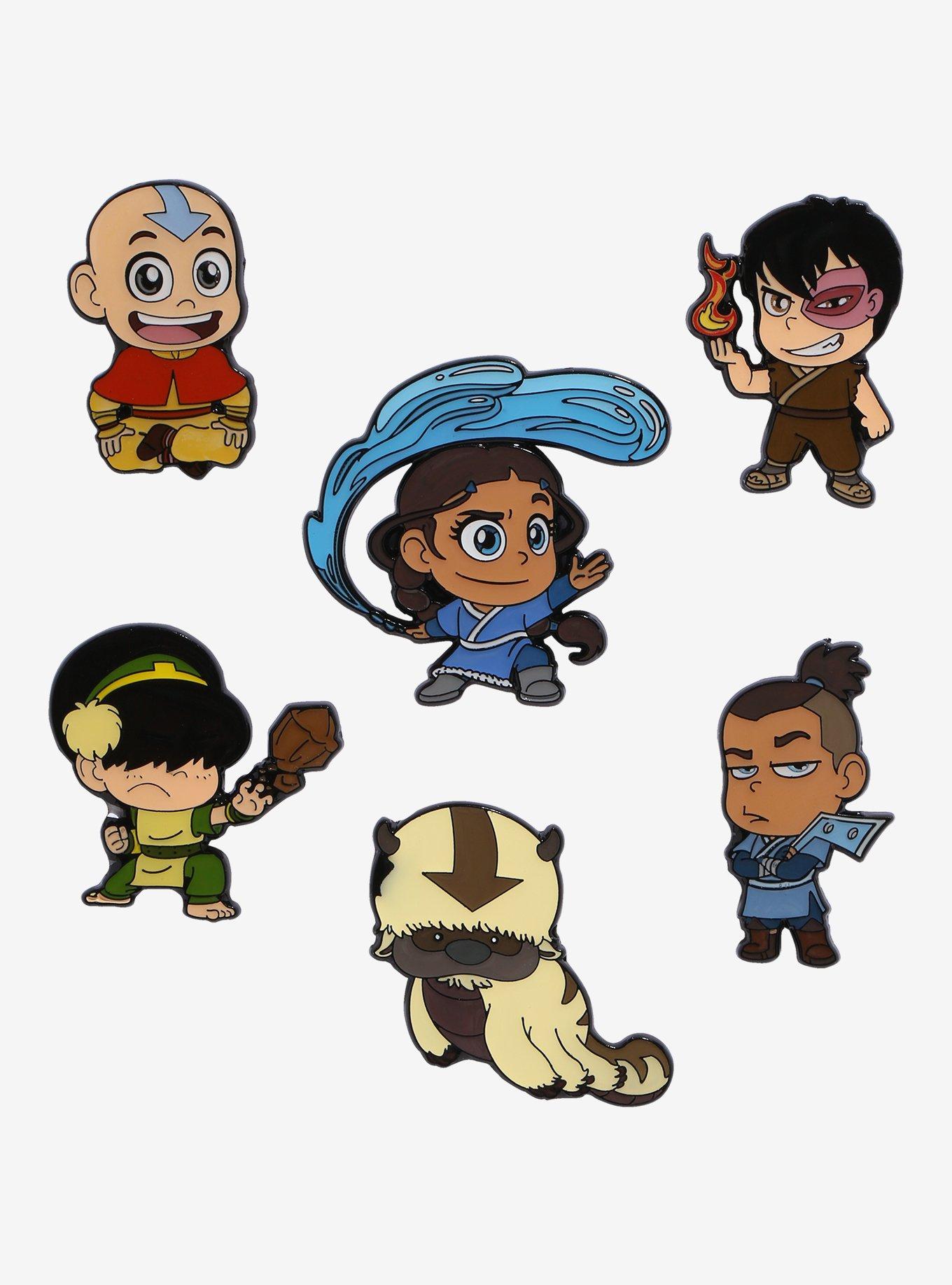 Avatar: The Last Airbender Chibi Blind Box Enamel Pin, , hi-res