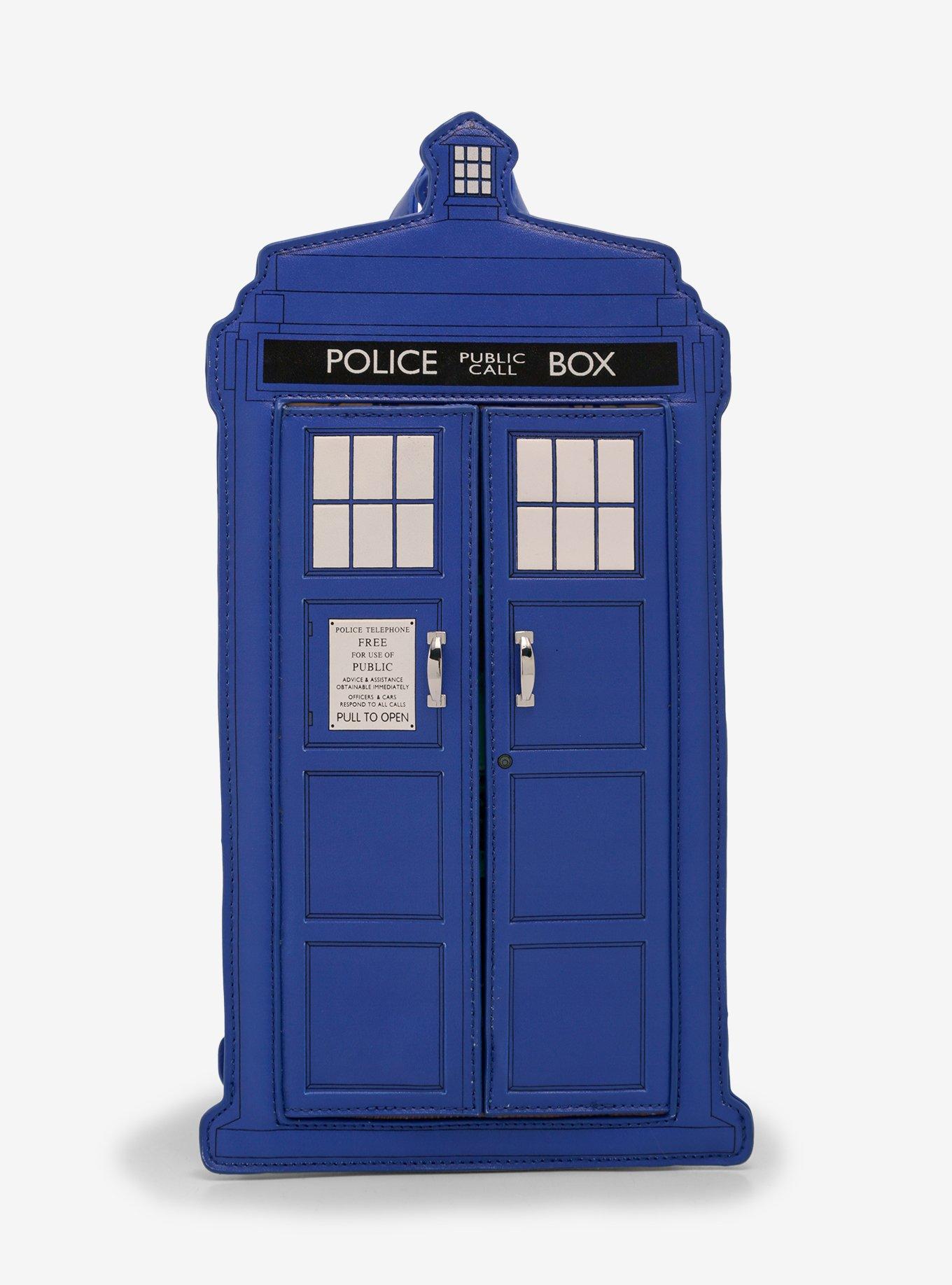 Doctor Who TARDIS Figural Mini Backpack | Her Universe display picture 3