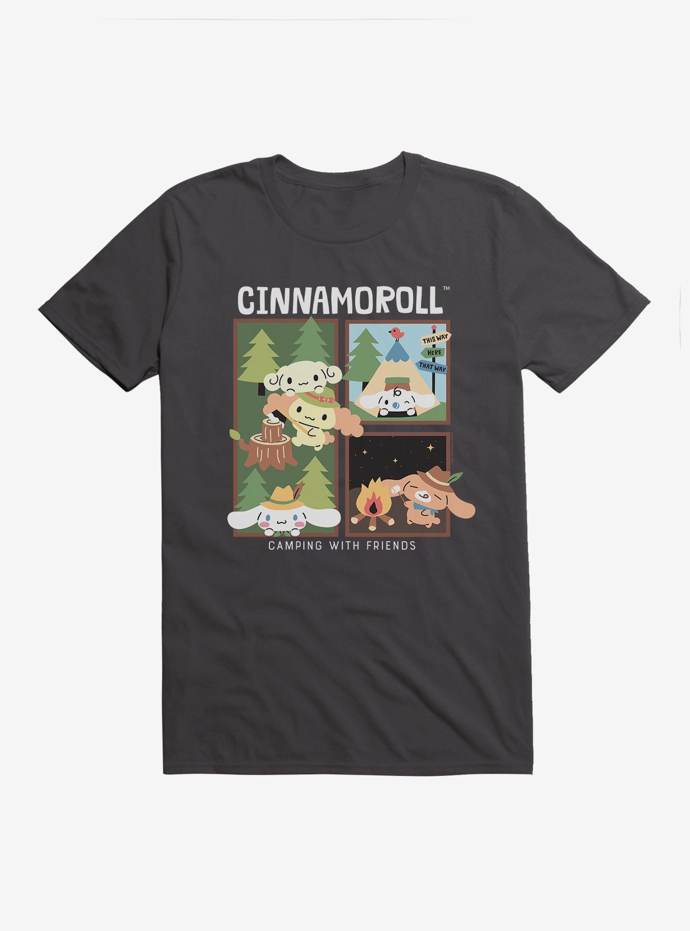 Cinnamoroll Camping With Friends T-Shirt, , hi-res