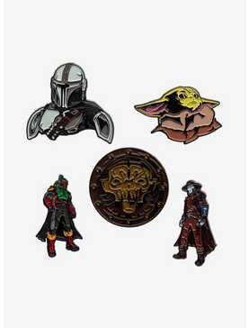 Star Wars Dark Side of the Force Base Metal Pin Set (5 pieces), , hi-res