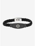 Star Wars Galactic Empire Symbol Braided Leather Bracelet, , hi-res