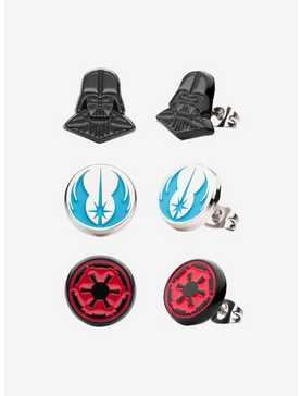 Star Wars Obi-Wan Vader Jedi Earring Stud Set, , hi-res