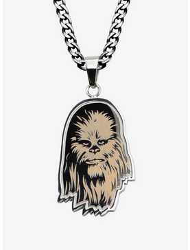 Star Wars Etched Chewbacca Pendant Necklace, , hi-res