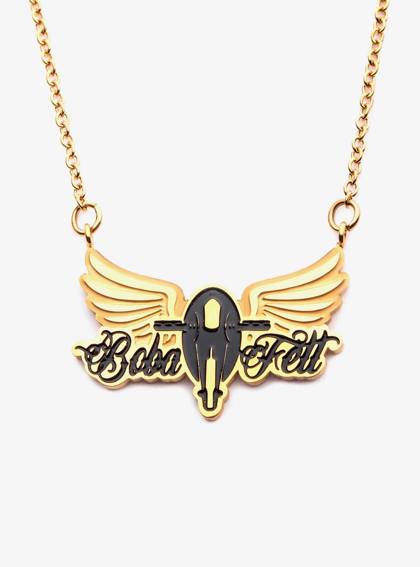 Star Wars Boba Fett Rock Pendant Necklace, , hi-res