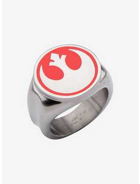 Star Wars Red Rebel Alliance Symbol Ring, , hi-res
