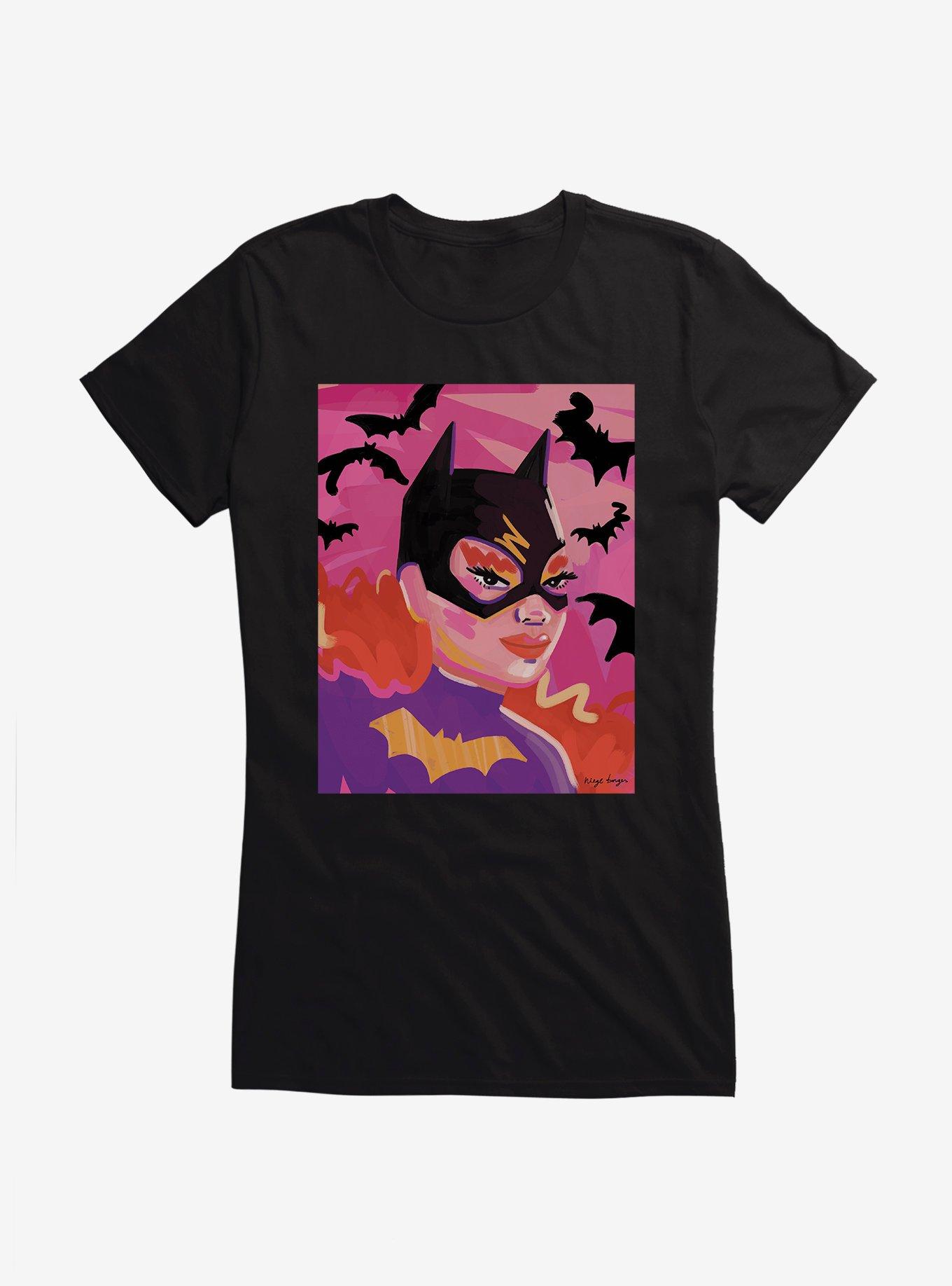 Batgirl WB 100 Artistic Girls T-Shirt