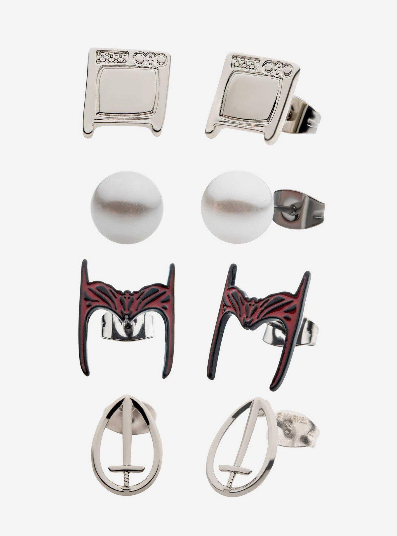 Marvel earrings sale hot topic