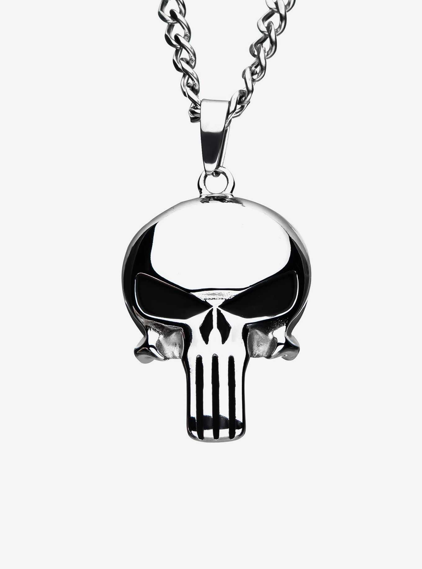 Marvel Punisher Skull Necklace, , hi-res