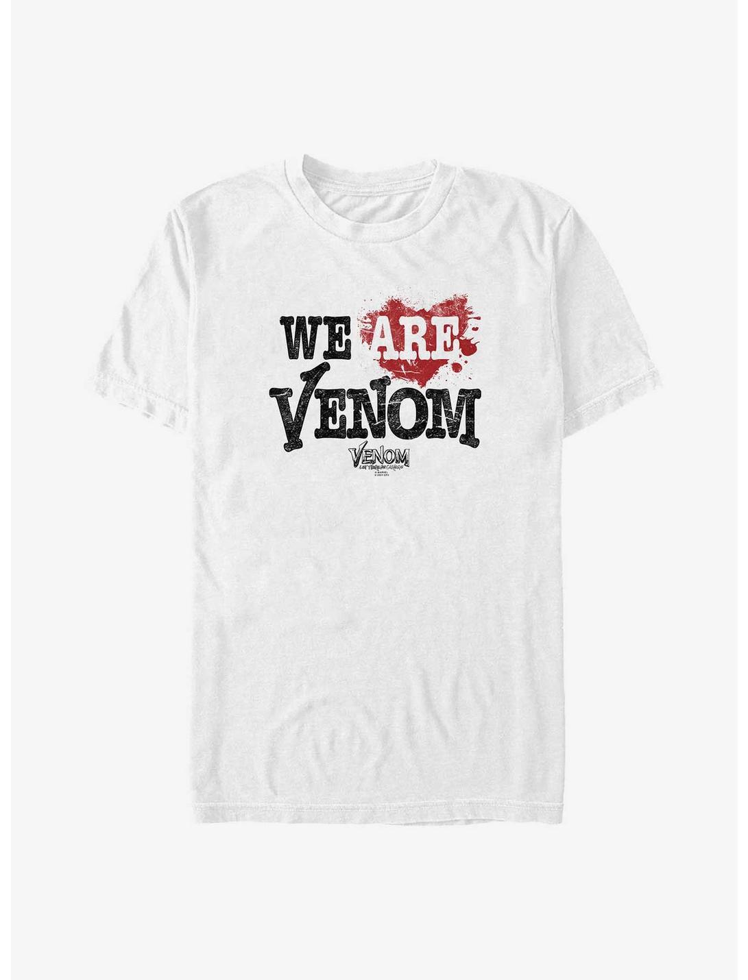 Marvel Venom Splattered Heart Big & Tall T-Shirt, WHITE, hi-res