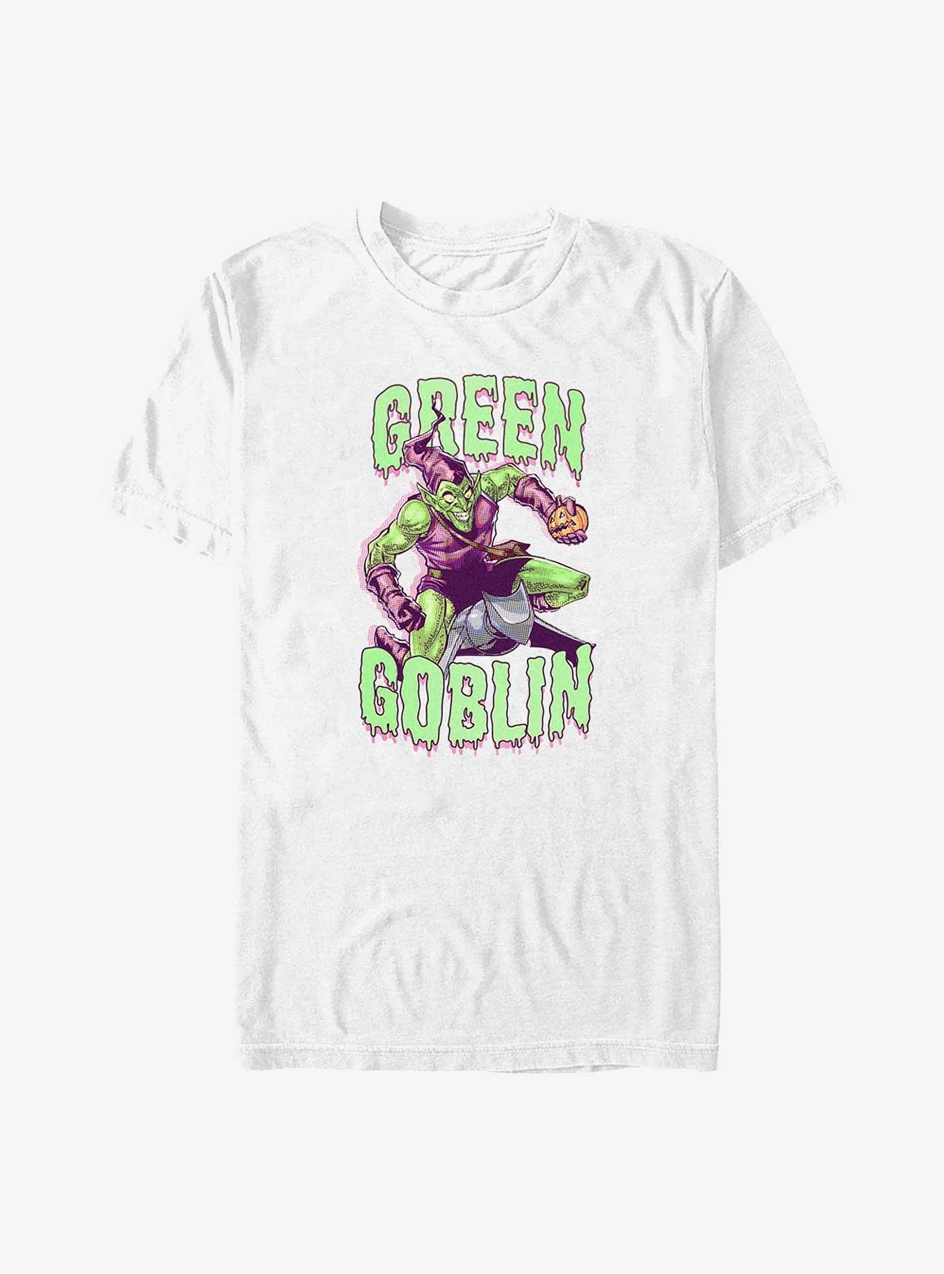 Marvel Spider-Man Green Goblin Big & Tall T-Shirt, WHITE, hi-res