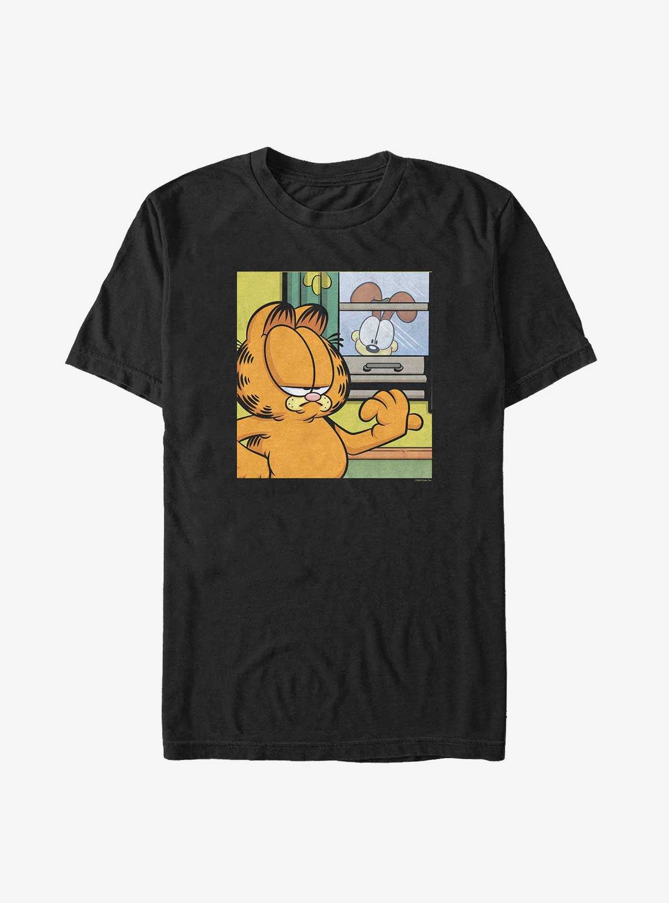 Garfield Window Talk Big & Tall T-Shirt, , hi-res