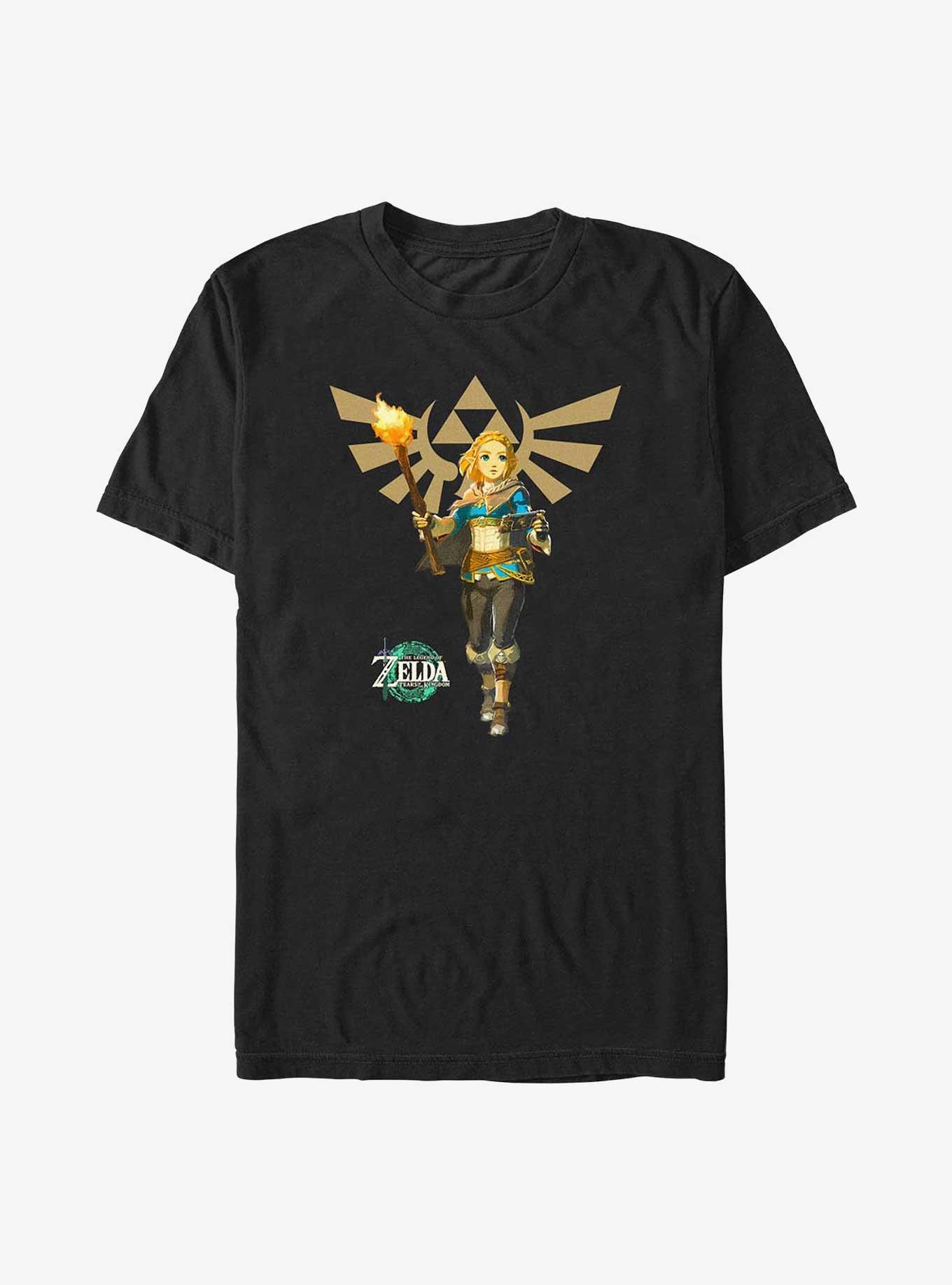 Nintendo Zelda Crest Big & Tall T-Shirt, , hi-res