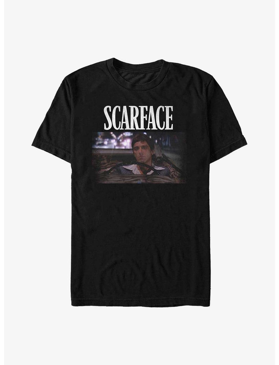 Scarface Tiger Face Big & Tall T-Shirt, BLACK, hi-res
