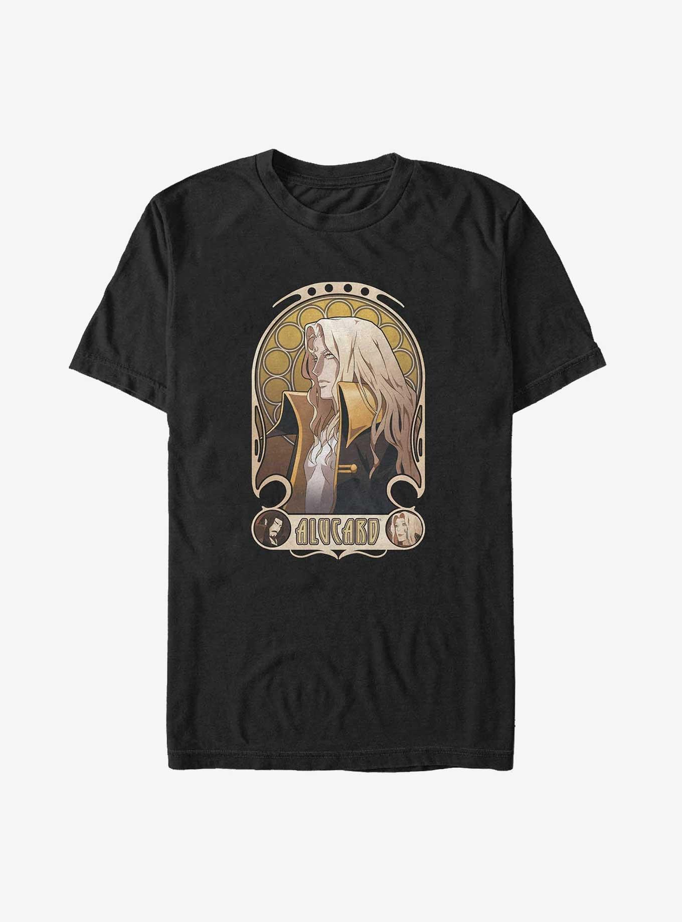 Castlevania Alucard Nouveau Big & Tall T-Shirt, BLACK, hi-res