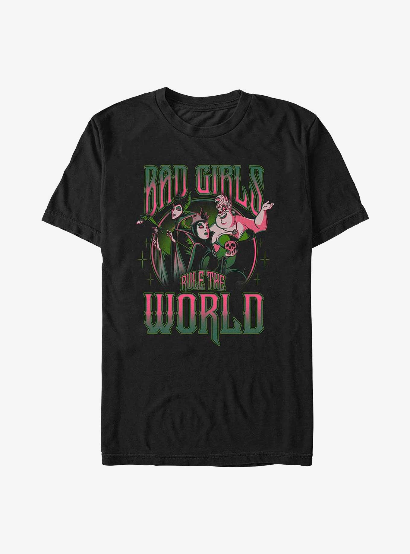 Disney Villains Bad Girls Rule Big & Tall T-Shirt, BLACK, hi-res