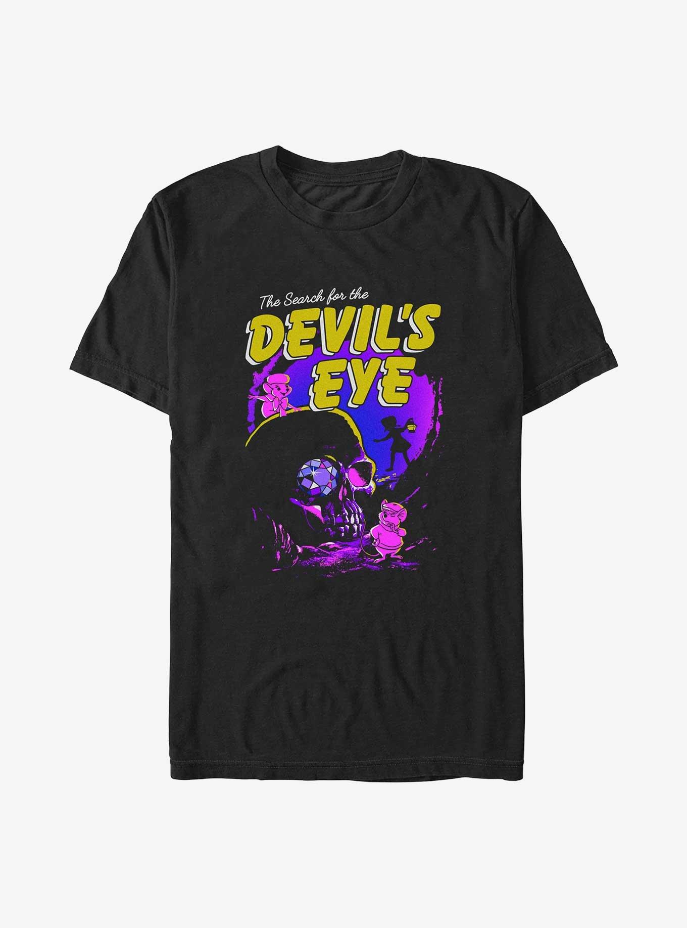 Disney The Rescuers Down Under Devil's Eye Big & Tall T-Shirt, BLACK, hi-res