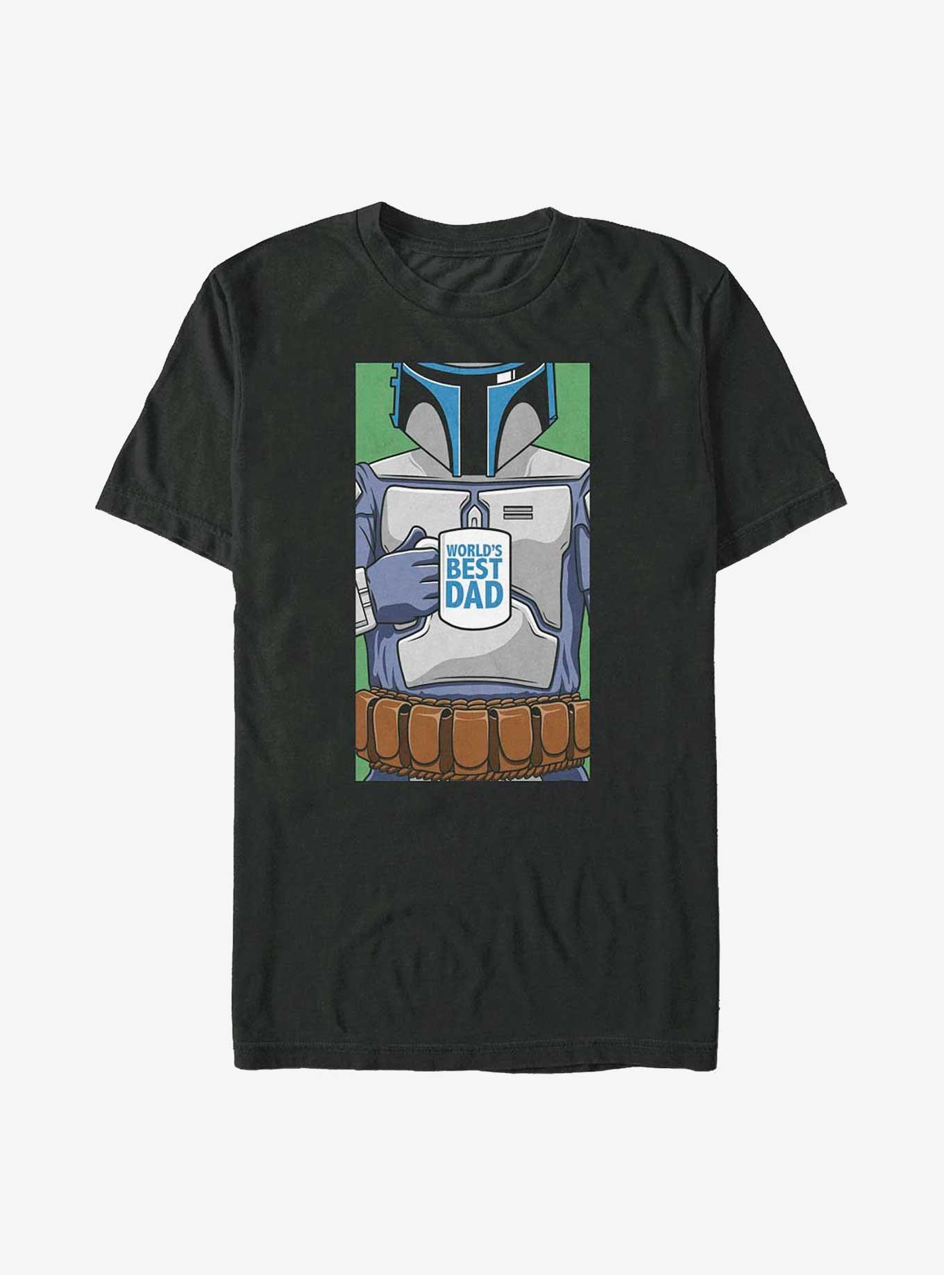 Star Wars World's Best Dad Big & Tall T-Shirt, BLACK, hi-res