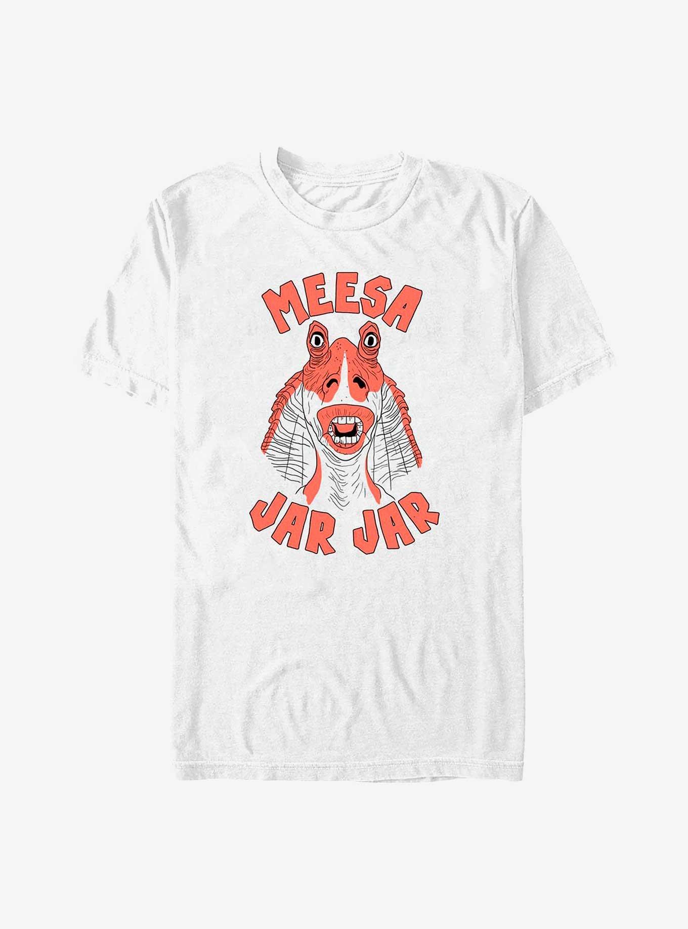 Star Wars Meesa Jar Jar Big & Tall T-Shirt, WHITE, hi-res