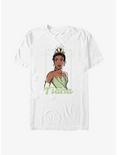 Disney The Princess and the Frog Tiana Sketched Big & Tall T-Shirt, WHITE, hi-res