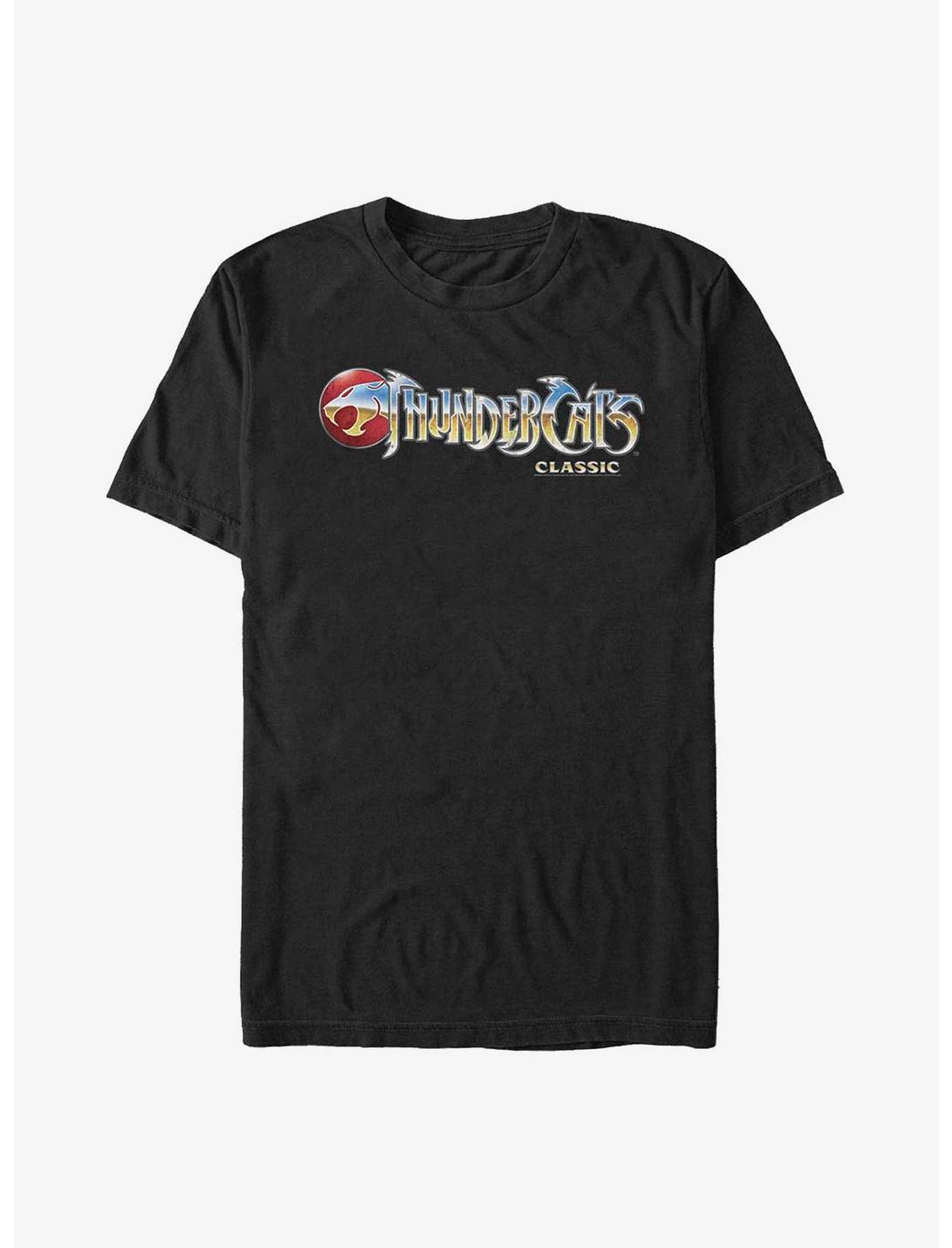 ThunderCats Chrome Logo Big & Tall T-Shirt, BLACK, hi-res