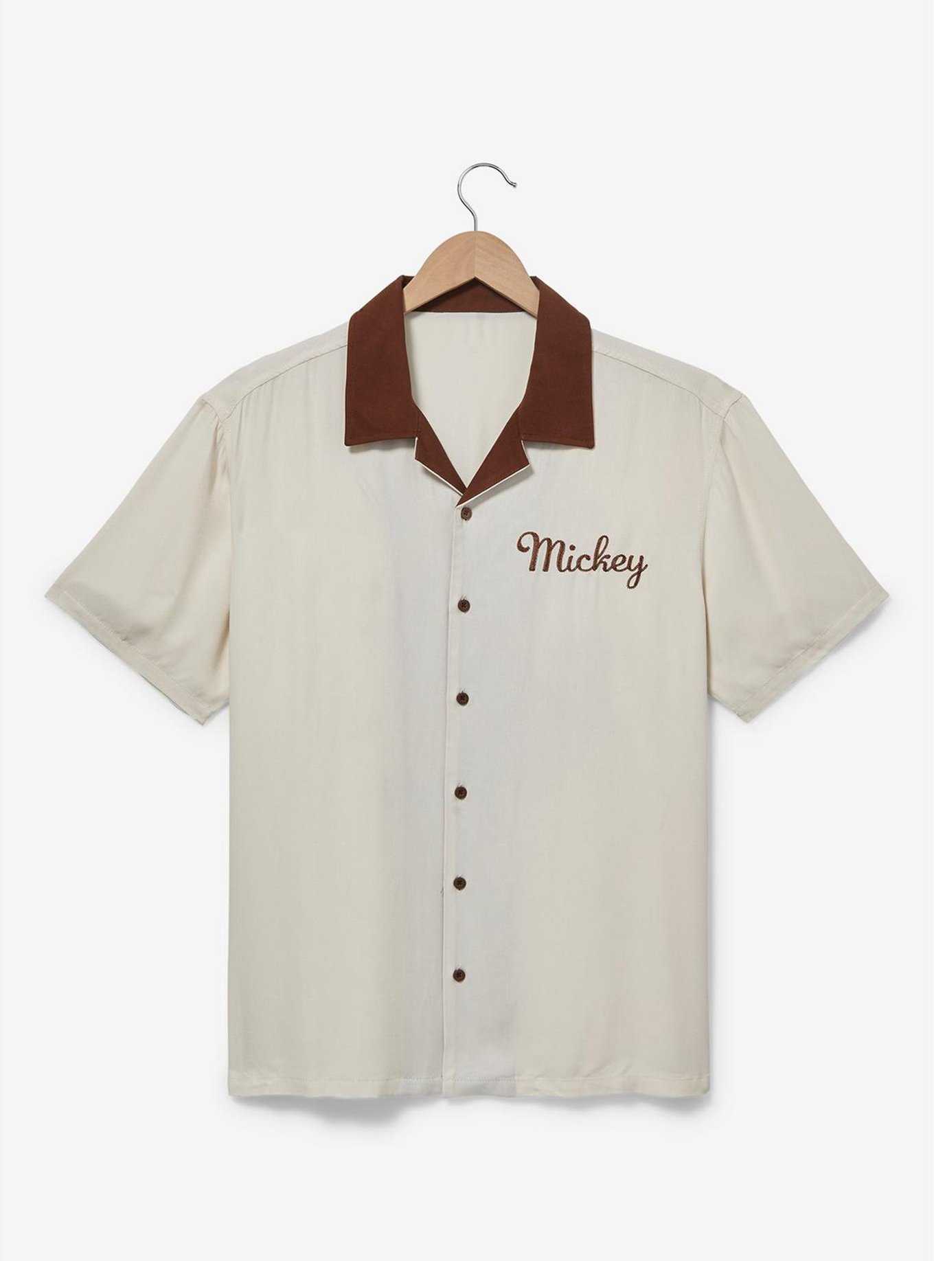 Disney Mickey Mouse Golf Woven Button-Up - BoxLunch Exclusive, , hi-res