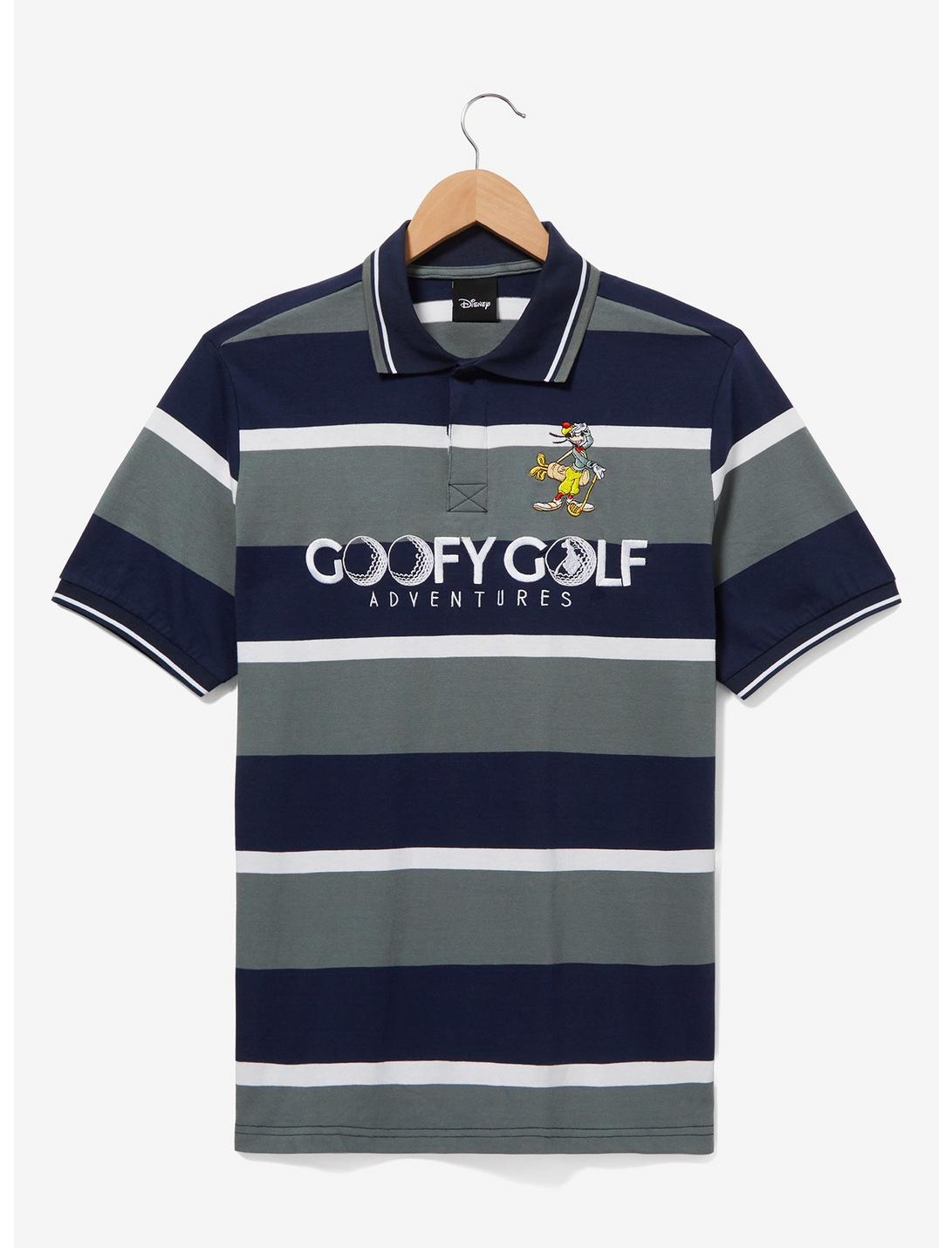 Disney Goofy Golf Adventures Polo Shirt — BoxLunch Exclusive, NAVY, hi-res