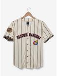 Disney Rescue Rangers Chip Baseball Jersey - BoxLunch Exclusive, STRIPE - TAUPE, hi-res