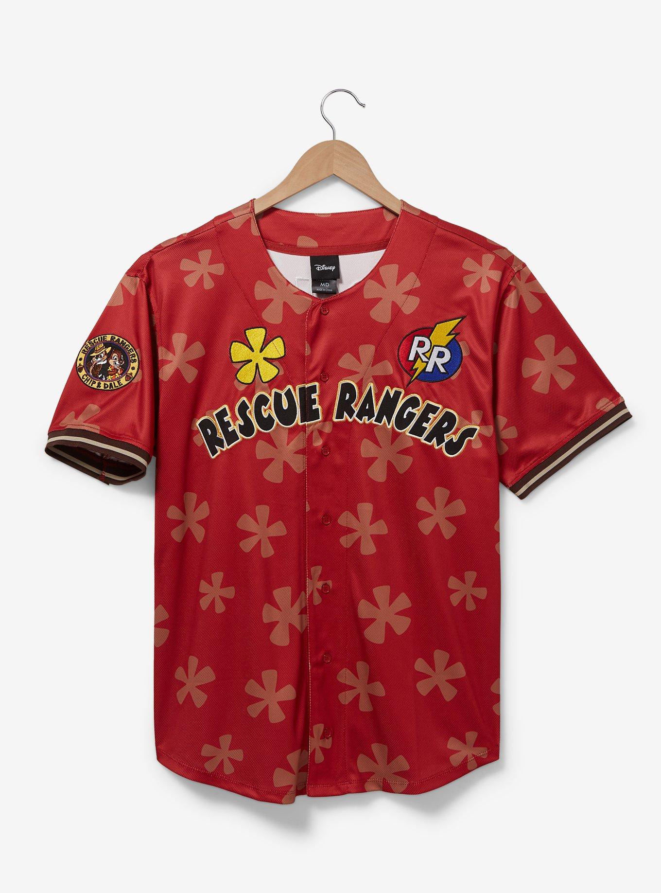 Disney Rescue Rangers Dale Baseball Jersey - BoxLunch Exclusive, RED, hi-res