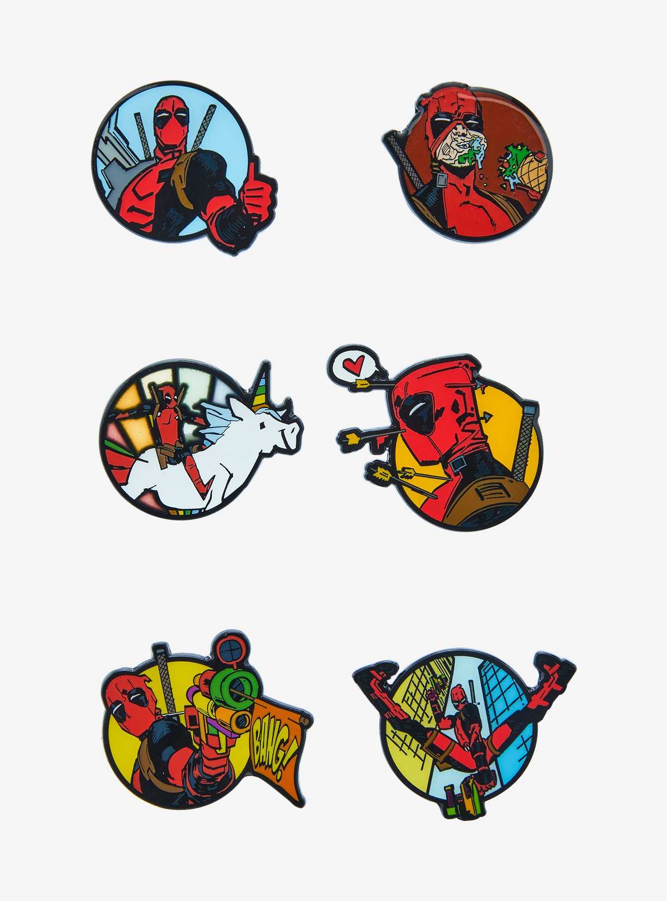 Marvel Deadpool Blind Box Enamel Pin, , hi-res