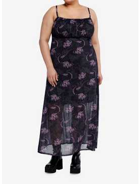 Disney Villains Maleficent Mesh Maxi Dress Plus Size, , hi-res