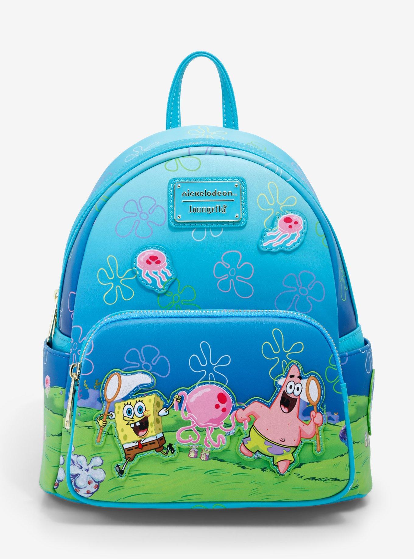 Loungefly SpongeBob SquarePants Patrick & SpongeBob Jellyfishing Mini ...