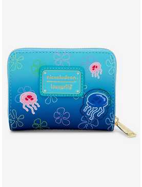Loungefly SpongeBob SquarePants Jellyfishing Small Zip Wallet - BoxLunch Exclusive, , hi-res