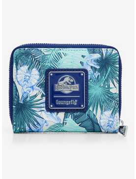 Loungefly Jurassic Park Palm Frond Zip Wallet, , hi-res