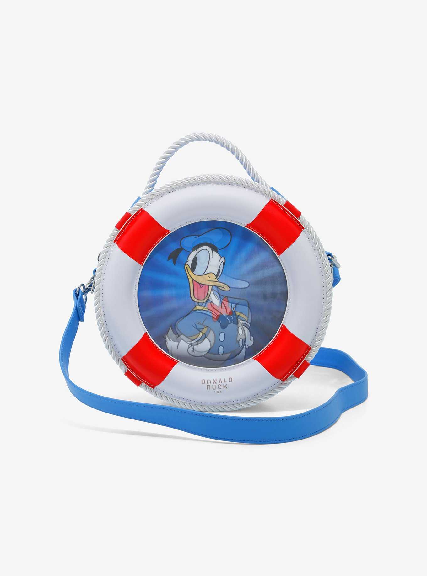 Loungefly Disney Donald Duck 90th Anniversary Lenticular Crossbody Bag, , hi-res