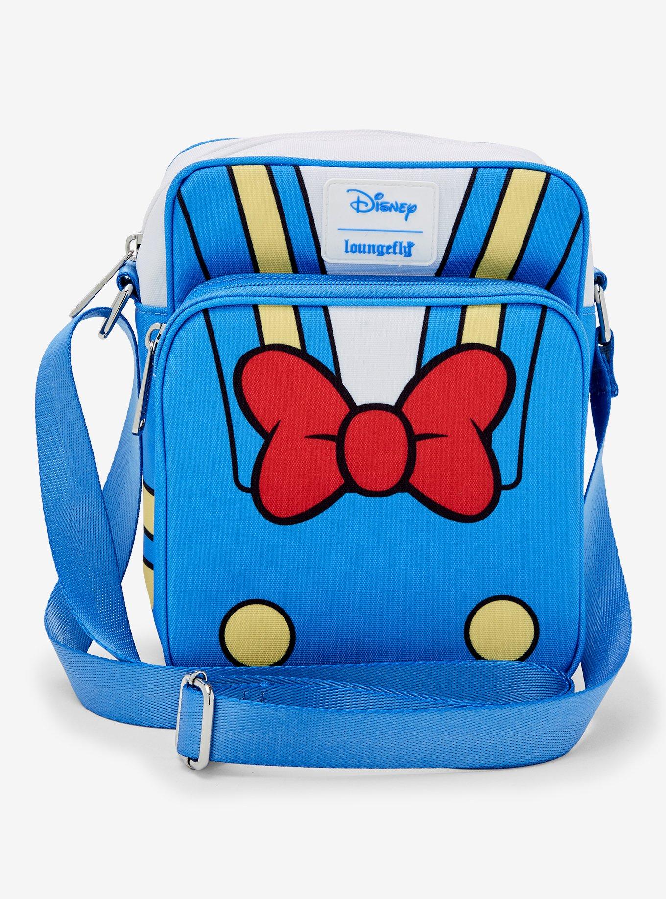 Loungefly Disney Donald Duck 90th Anniversary Replica Crossbody Bag, , hi-res