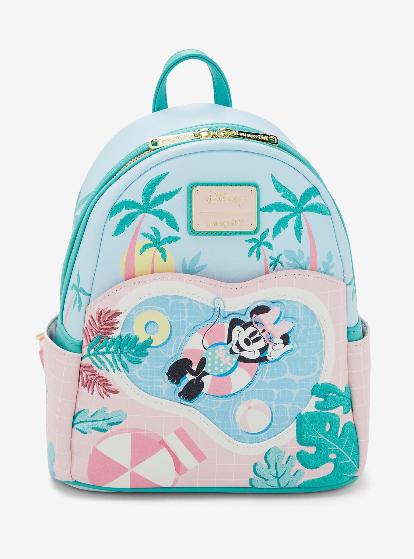 Loungefly Disney Minnie Mouse Vacation Poolside Mini Backpack