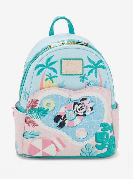 Loungefly Disney Minnie Mouse Vacation Poolside Mini Backpack BoxLunch