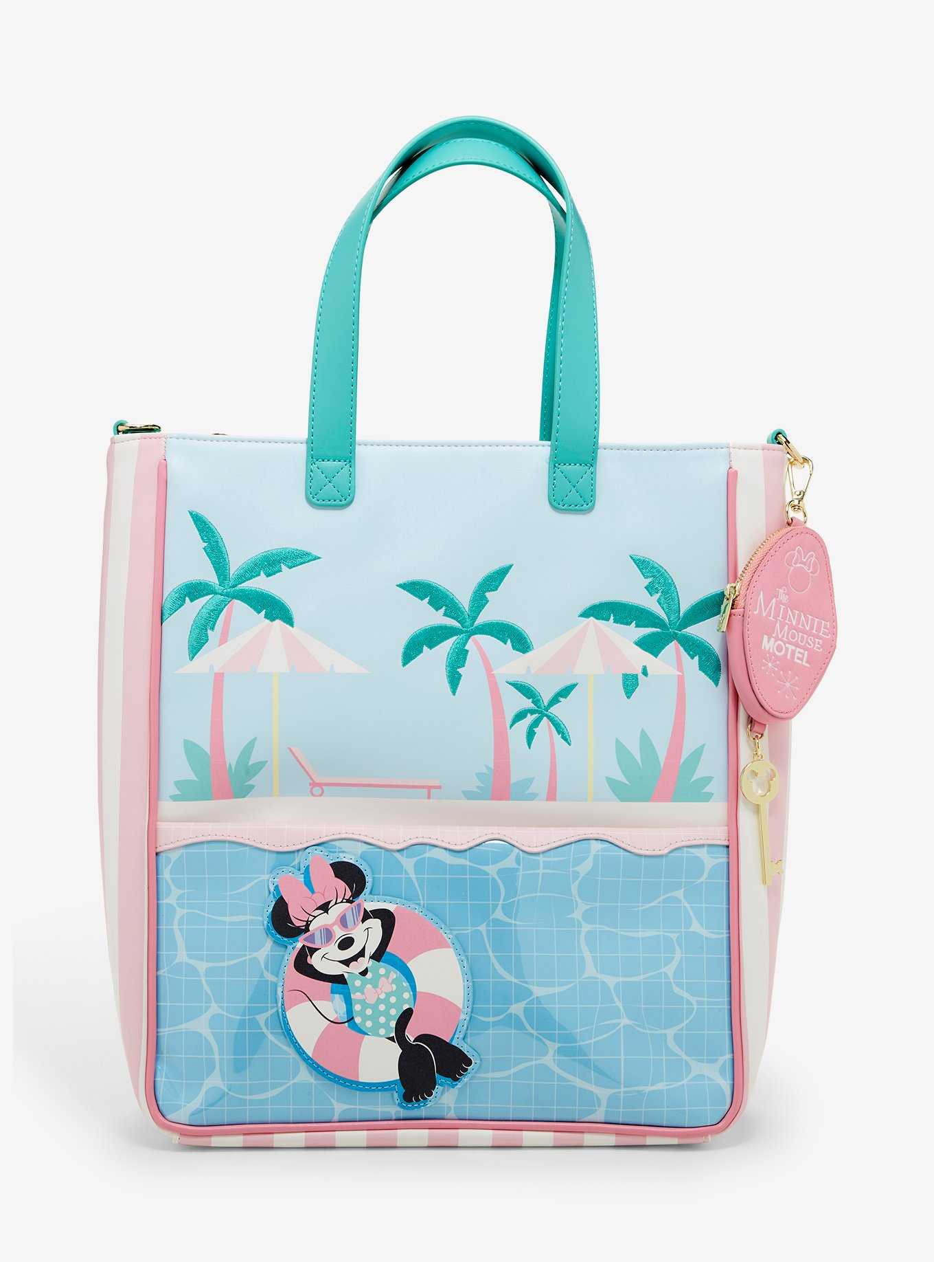 Loungefly Disney Minnie Mouse Vacation Tote Bag, , hi-res