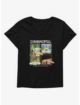 Cinnamoroll Camping With Friends Womens T-Shirt Plus Size, , hi-res