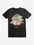 Cinnamoroll Camping Club Icon T-Shirt, BLACK, hi-res