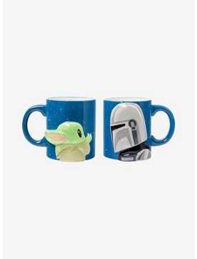 Star Wars The Mandalorian Grogu & Mando Mug Set, , hi-res
