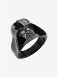 Star Wars Black Plated 3D Darth Vader Ring, MULTI, hi-res