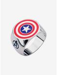 Marvel Captain America Logo Ring, MULTI, hi-res
