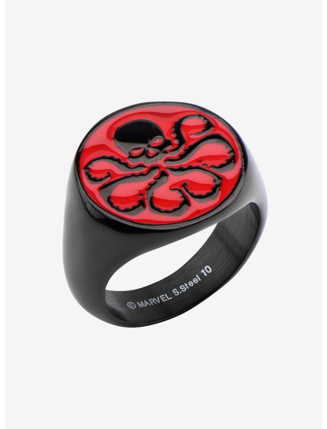 Marvel Hydra Red Logo Ring, MULTI, hi-res