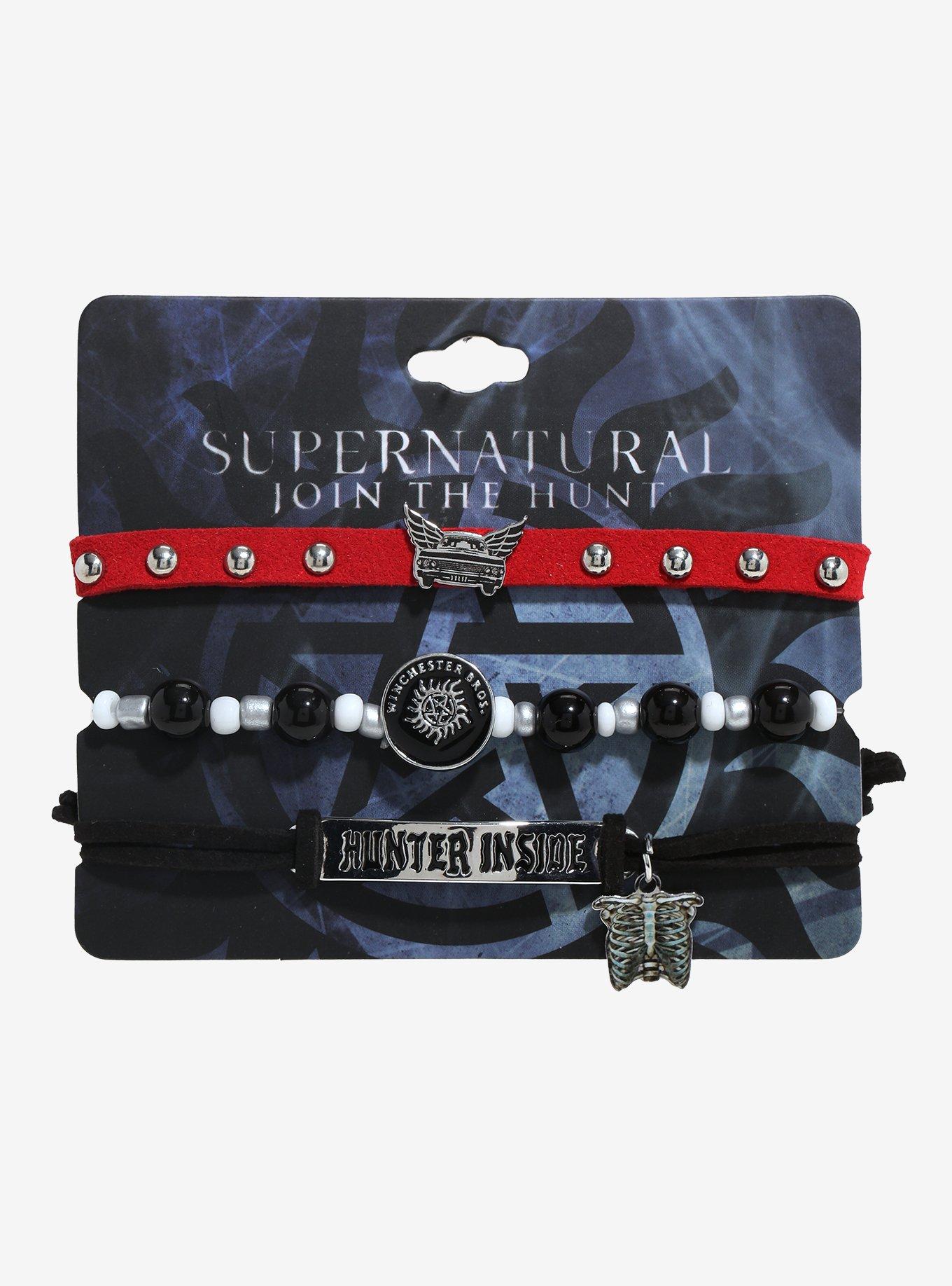 Supernatural Hunter Bracelet Set