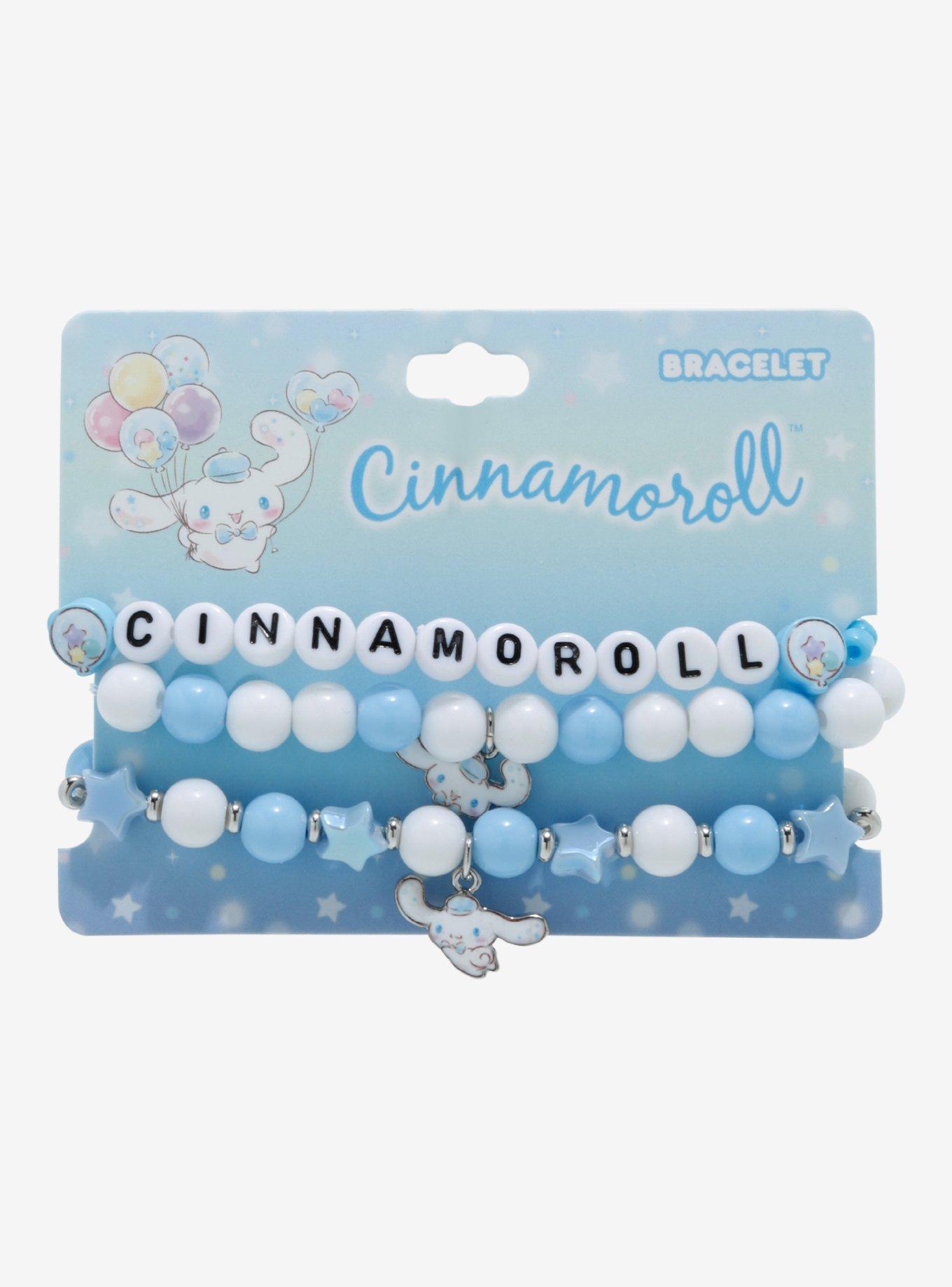 Cinnamoroll Balloon Beaded Bracelet Set