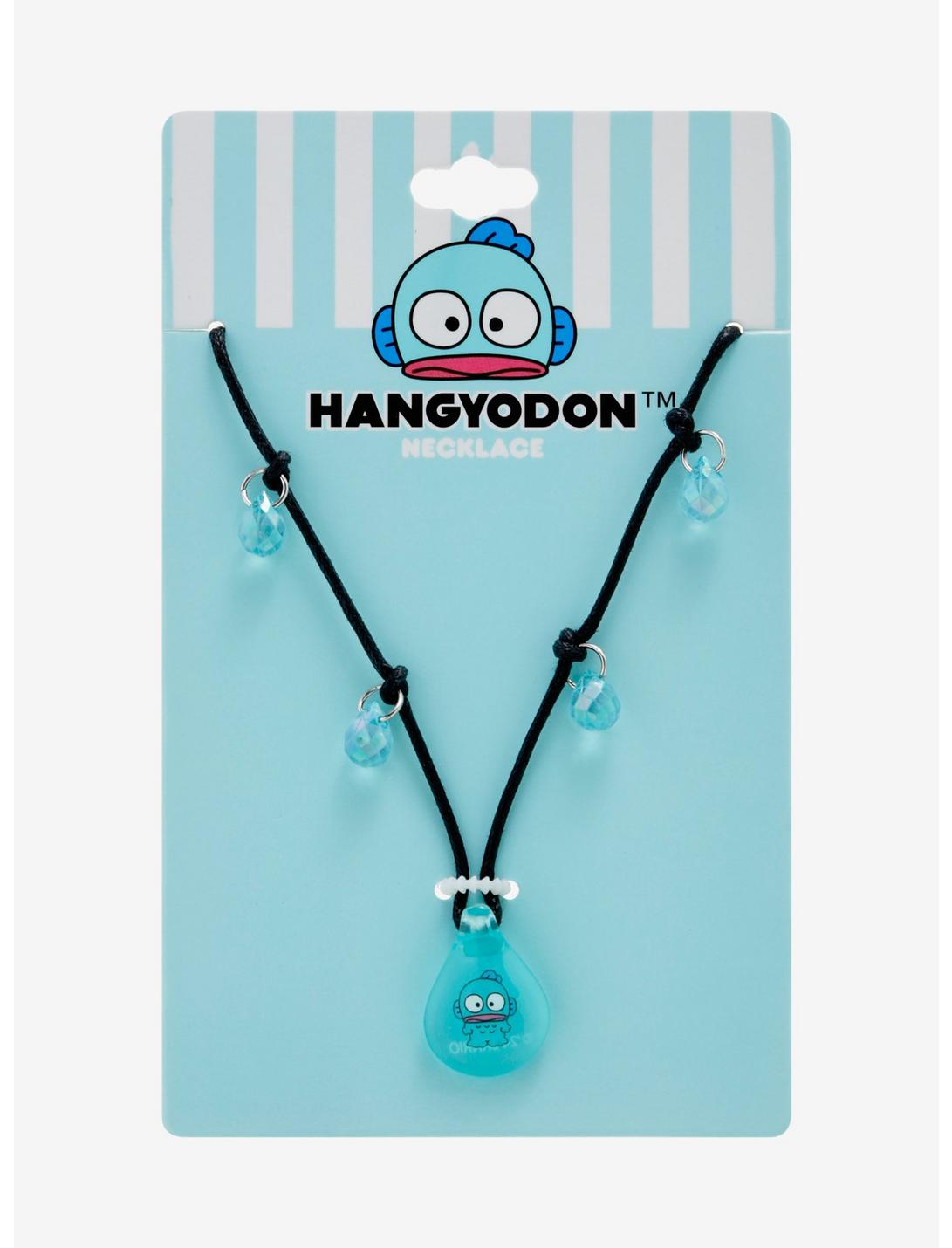 Hangyodon Water Drop Cord Necklace, , hi-res