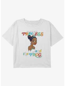 Disney The Princess and the Frog Tiana Portrait Girls Youth Crop T-Shirt, , hi-res